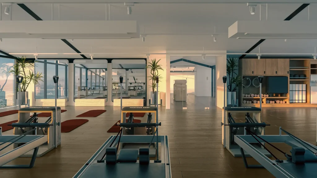 A class-led training studio. Pilates, yoga, jiu-jitsu, boxing. Lago, Nusa Lembongn